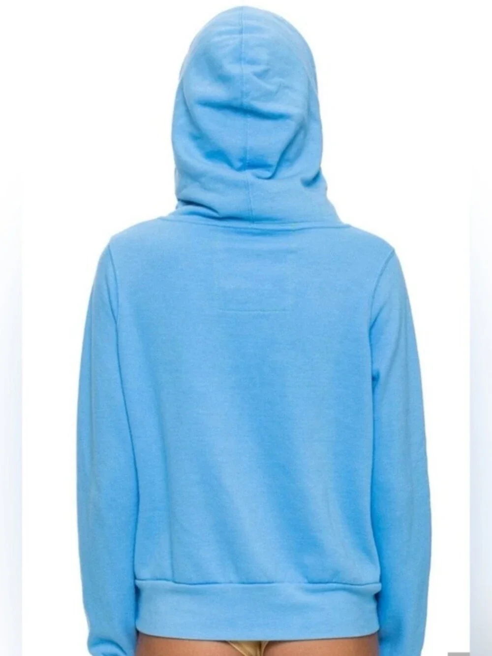 Aviator Nation Ninja Hoodie Sky Blue Size S